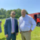 Carroll County Mayor Joseph Butler and President of Carroll County Chamber of Commerce Brad Hurley