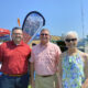 McKenzie Mayor Ryan Griffin, John Sanders with Maddox Insurance and Huntingdon Mayor Nina Smothers