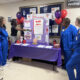 Baptist Golden Triangle Stroke Program Coordinator Jackie Norris, RN with nurse interns Paige Merchant, Dani Dixon and Grace Busby, and Dyshone Robbins, RN, PI coordinator