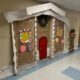 Baptist Attala Christmas door decorating