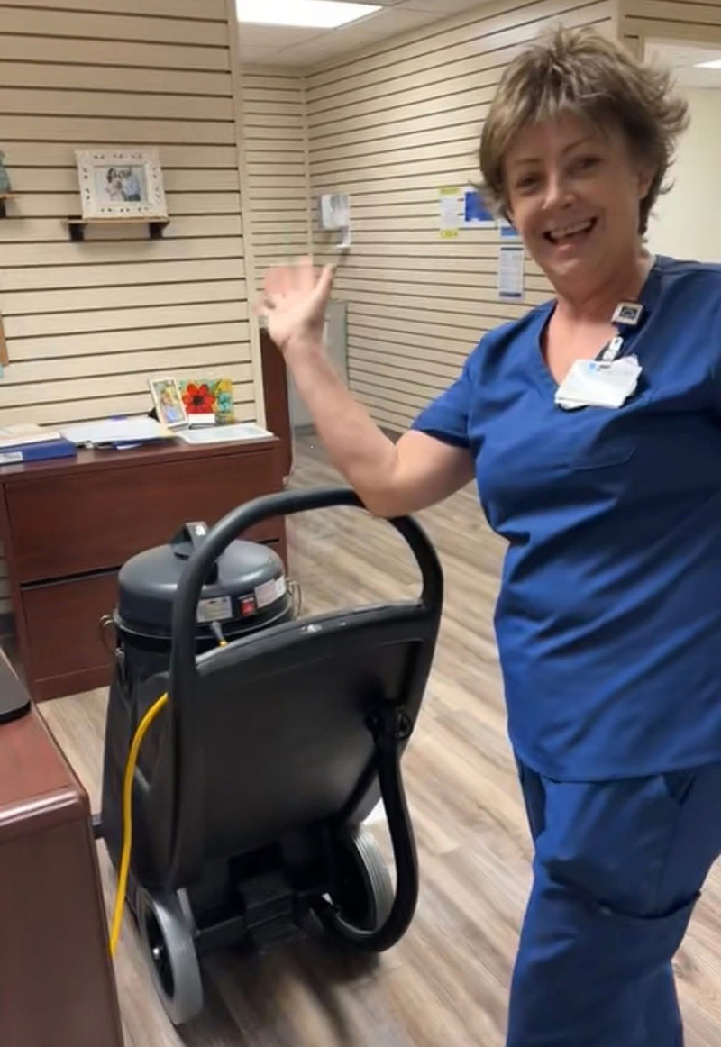 Baptist Union County Director of Environmental Services Judy Murphy