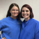 Medical-Surgical Nurses Katelyn Austin (left) and Jordan Lynch