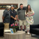 First responders on left with Tim and Tiffany McPherson