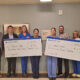 Reach for the Stars Nursing Scholarship recipients Mercedee Orth (left) and Emmajin Howard at Baptist North Mississippi